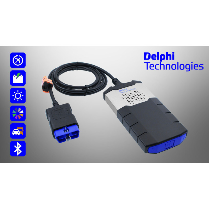 Delphi DS150E Valise de diagnostique multimarque installer sur Ordinateur  Dell E6400